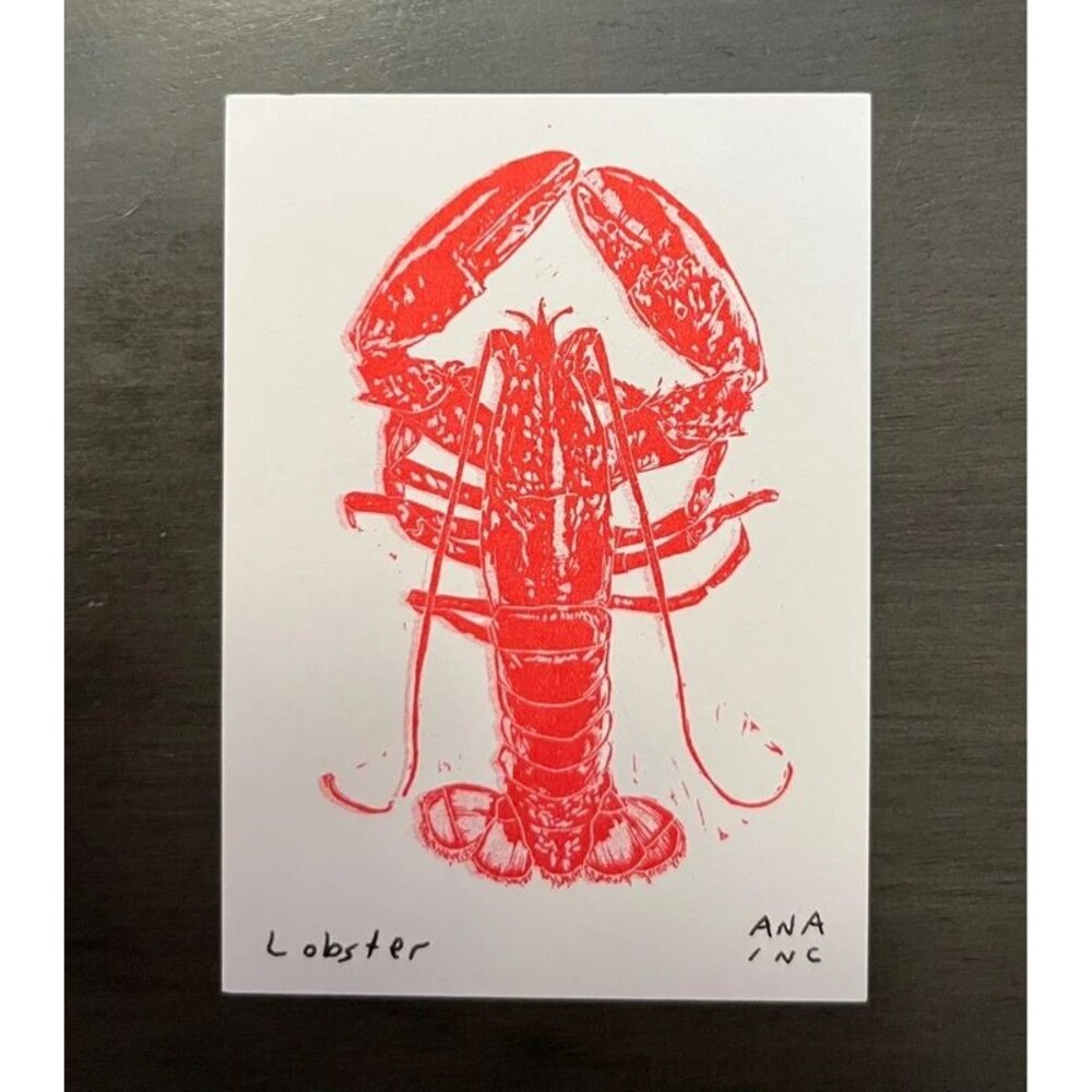 Ana Inciardi Mini Print - Lobster